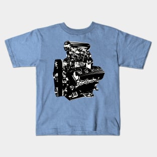 Hemi B&W Kids T-Shirt